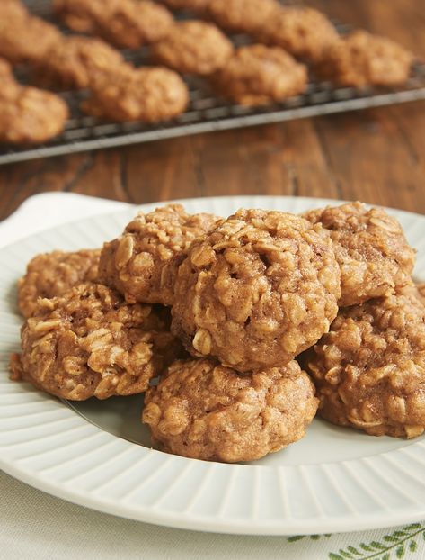 Apple Butter Oatmeal, Butter Oatmeal Cookies, Butter Cookie Recipe, Chocolate Oatmeal, Oatmeal Cookie Recipes, Crinkle Cookies, Health Nut, Butter Cookie, Apple Butter