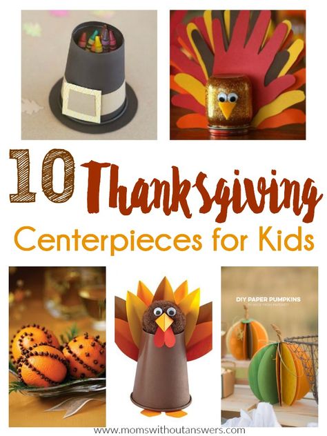 Fall is here, and while Halloween is days away, it’s Thanksgiving that I am most looking forward to. Thanksgiving is quite possibly my most favorite Holiday. Family, Food and Football….what more do you need? While hosting Thanksgiving dinner can sometimes be stressful there are ways to include even the littlest of hands to help prepare... Read More » Thanksgiving Centerpieces Kids, Thanksgiving Table Crafts, Thanksgiving Decorations For Kids, Kids Centerpieces, Diy Thanksgiving Centerpieces, Thanksgiving Centers, Thanksgiving Centerpieces Diy, Hosting Thanksgiving Dinner, Thanksgiving Kids Table