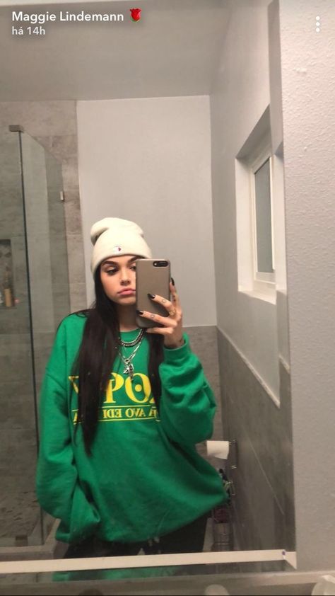 Maggie Lindemann Outfits, Girl Aesthetic Outfits, Ideas Para Fotos, Beanie Outfit, Art Outfits, Maggie Lindemann, Popular Outfits, Insta Photo Ideas, Outfits Casual