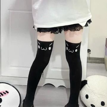 Kawaii & Cute Thigh High Socks – JAPAN BOX Kawaii Thigh Highs, Cat Thigh Highs, Cute Thigh High Socks Outfit, Cute Thigh High Socks, Thigh High Socks Outfit, High Socks Outfits, Kawaii Socks, Thigh Socks, Sock Outfits