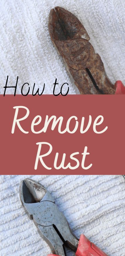 Cleaning Rusty Tools, Old Garden Tools, Clean Rust, Rusty Tools, Rusty Garden, Remove Rust, Lawn Tools, How To Clean Rust, Rust Removers