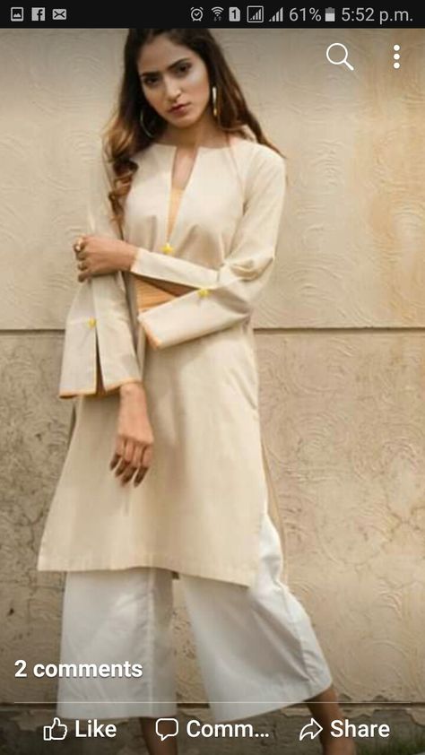 Salves Design Kurti, Slivs Designs, Long Sleeve Linen Kurta For Work, Fitted Raw Silk Kurta With Long Sleeves, Fitted Long Sleeve Kurta In Raw Silk, Slub Silk Long Sleeve Kurta With Dori Work, Long Sleeve Slub Silk Kurta With Dori Work, Casual Formal Dresses, Latest Dress Design