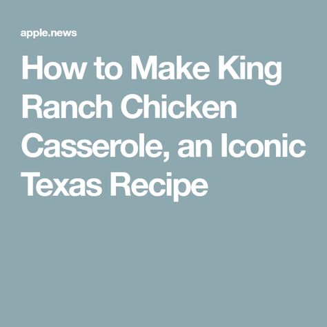 How to Make King Ranch Chicken Casserole, an Iconic Texas Recipe Mexican Ground Beef Casserole, Best Tater Tot Casserole, Amish Potato Salads, Hot Dog Casserole, Loaded Potato Casserole, King Ranch Casserole, King Ranch Chicken Casserole, King Ranch Chicken, Ranch Casserole