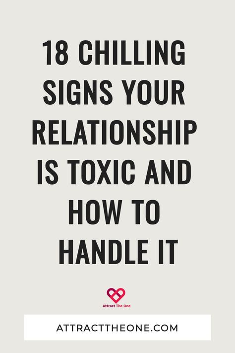 18 chilling signs your relationship is toxic and how to handle it. AttractTheOne.com Signs Of Toxic Relationship, Toxic Relationship Quotes Funny, Mean Jokes, Partner Talk, Toxic Quotes, Boyfriend Quotes Relationships, Toxic Men, Relationship Work, Toxic Relationship