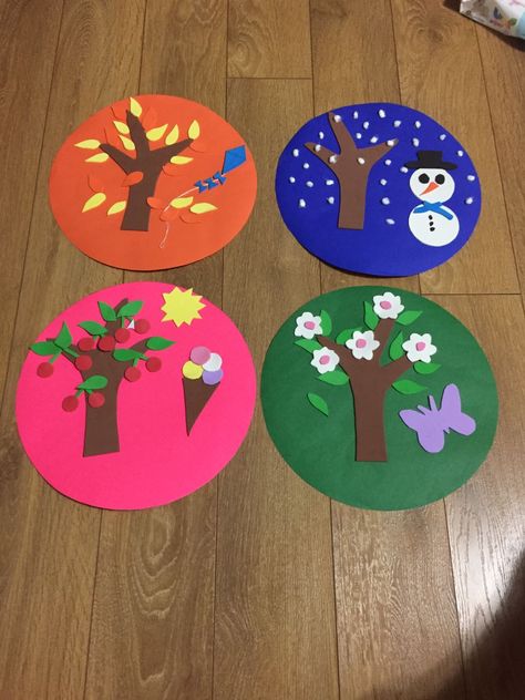 Zidna Dekoracija, Vrtic Ideje, Reggio Children, Seasons Activities, Mirror Crafts, Paper Plate Crafts, Origami Crafts Diy, Preschool Printables, Paper Crafts Diy Kids