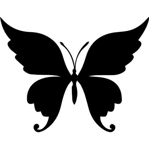 Shape Icons, Butterfly Beautiful, Butterfly Outline, Butterfly Stencil, Paper Flower Patterns, Best Project, Butterfly Images, Butterfly Clip Art, Butterfly Tattoo Designs