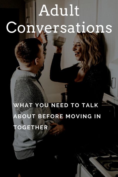 Thinking of moving in together?  Be sure to discuss these first! #relationships #livingtogether #relationshipgoals Before Moving In Together, Questions To Ask Your Boyfriend, Together Quotes, Rebuilding Trust, Couple Activities, Conversation Topics, Relationship Questions, Moving In Together, Living Together