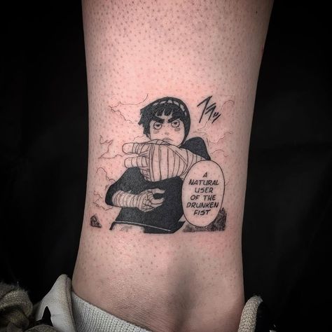 Anime Scene Tattoo, Eboy Tatts, Rock Lee Tattoo, Anime Tattoo Artist, Curse Mark Tattoo, Naruto Tattoo Ideas, Anime Sleeve, Curse Mark, 2024 Tattoo