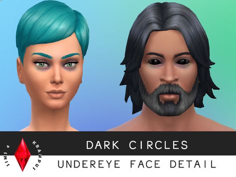 SIms4Krampus' Unisex Undereye Dark Circles Parts Of The Eyes, Dark Undereye, Sparkle Makeup, Parts Of The Eye, Sims 4 Cc Skin, Sims 4 Cc Makeup, Sims 4 Update, Shimmer Lights, Dark Circles Under Eyes