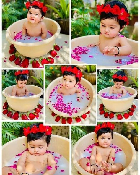 Annaprasana Photoshoot Ideas, Annaprashan Photoshoot Ideas, Annprashan Baby Photoshoot, Annprashan Baby Decoration, Annaprasanna Photoshoot, Rice Ceremony Photoshoot Idea, 8month Photoshoot Ideas, Aanprashan Decoration Ideas, Rice Ceremony Photoshoot