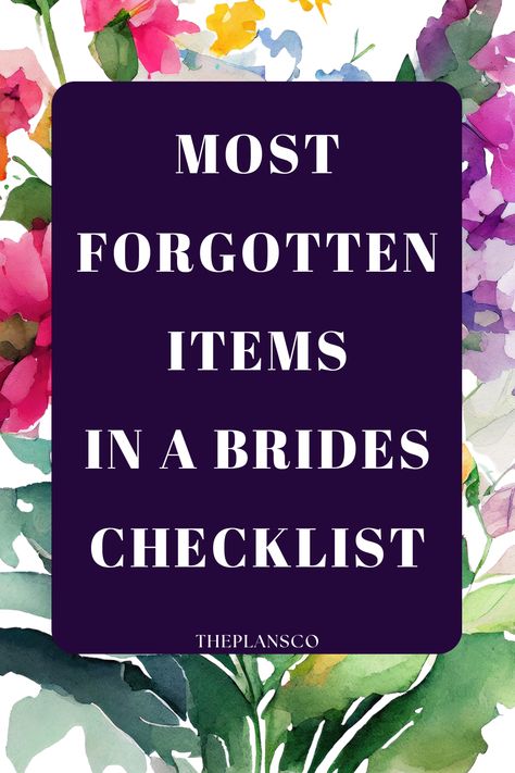 Your wedding day is a monumental occasion, and even the most organized brides may overlook these obvious essentials in the hustle and excitement of their big day. Bride Checklist, Bride Essentials, Wedding Day Essentials, Medicine Kit, Marriage License, Emergency Medicine, Wedding Essentials, The Hustle, Essential Items