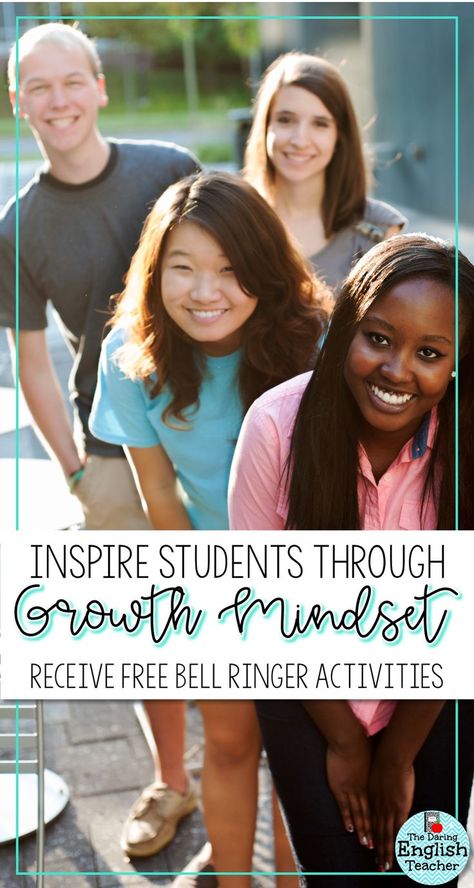 Growth mindset bell-ringers for middle school and high school students. Sign up to my email list to receive a free week of exclusive growth mindset bell-ringers. Teaching Growth Mindset, Close Reading Strategies, Literature Lessons, Growth Mindset Activities, Language Arts Teacher, Secondary Classroom, Middle School Language Arts, English Language Arts High School, Teacher's Blog