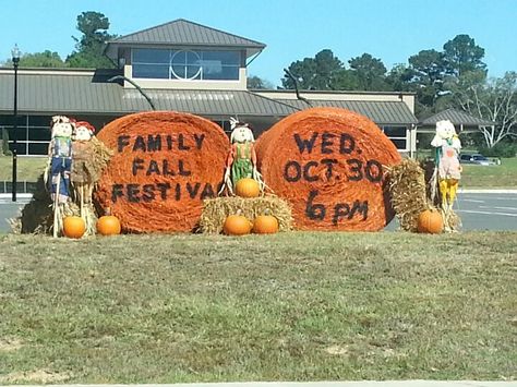 Great advertising for Fall Festival! Family Fall Festival, Fall Festival Game, Harvest Festival Games, Church Harvest Festival, Halloween Games For Party, Fall Festival Activities, Games For Party, Fall Festival Party, Fall Festival Decorations