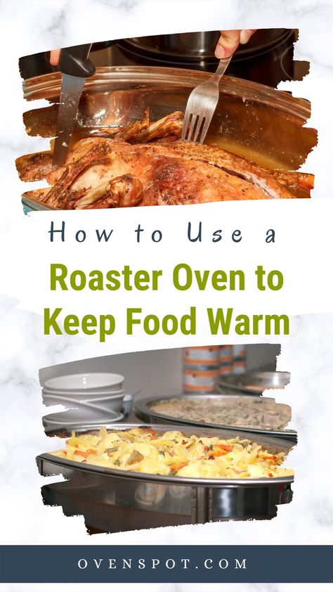 Are you looking for an easy and cost-effective way to keep food warm? If so, your roaster oven is the answer. Learn how this kitchen appliance can help with catering, large family gatherings or just at home on busy days. Roaster Oven Canning, Cooking In A Roaster Oven, Roaster Oven Meals For A Crowd, Roaster Pan Recipes, Electric Roaster Recipes For A Crowd, Roaster Oven Recipes Electric, Electric Roaster Oven Recipes, Nesco Roaster Recipes, Roaster Oven Recipes For A Crowd