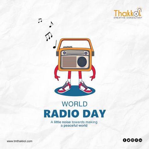 Radios are extremely powerful as they can reach to millions of ears and minds at the same time. 📻 Wishing a warm and Happy World Radio Day 📻. . . #India #thakkoladvertising #Websitedesign #webdesign #dad #kerala #advertisingagency #advertising #marketing #digitalmarketing #branding #creative #graphicdesign #socialmediamarketing #design #marketingagency #socialmedia #creativeagency #photography #business #advertisement #ads #agency #creativity #worldradioday #radioday Radio Day Creative Ads, World Radio Day Creative Ads, World Radio Day, Development Photography, Ads Agency, Business Advertisement, World Radio, Web App Development, Advertising Agency