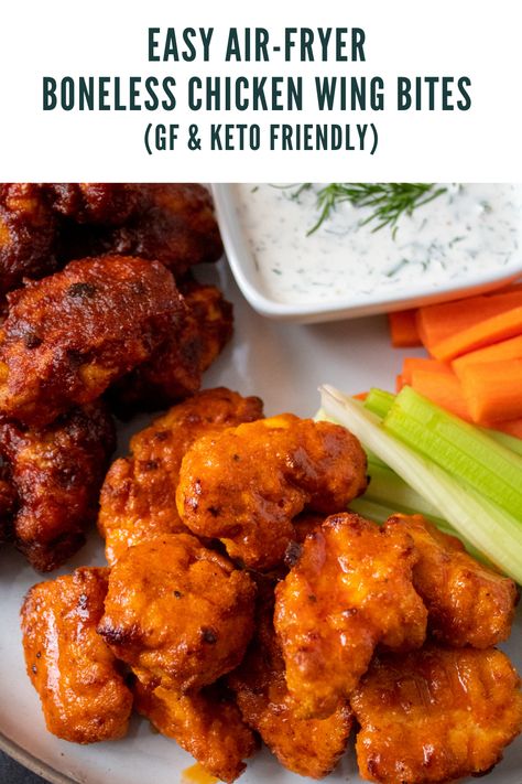 Gluten Free Chicken Bites, Blue Cheese Ranch Dressing, Breaded Wings, Buffalo Chicken Breast, Buffalo Ranch Chicken, Boneless Chicken Wings, Buffalo Chicken Lettuce Wraps, Buffalo Chicken Bites, Air Fryer Fried Chicken