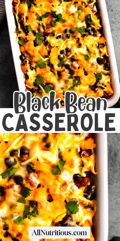 Sweet Potato Black Bean Casserole Vegan Sweet Potato Dinner Recipes, Black Beans And Sweet Potato Recipes, Black Bean Dinner Recipes, Casserole Recipes For Dinner Vegetarian, Sweet Potato Black Bean Casserole, Healthy Hearty Dinner, Bean Casserole Recipes, High Protein Dinners, Fiber Meals