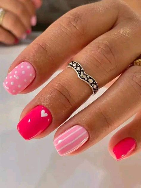 February Nails, Colorful Nails, Her Nails, Cute Gel Nails, Upgrade Your Look, Get Nails, Dipped Nails, Fancy Nails, Nail Arts