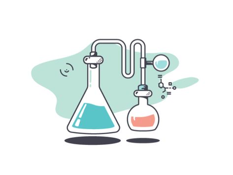 Chemistryset dribbble Chemical Reactions Aesthetic, Chemistry Gif, Chemistry Animation, Aesthetic Chemistry, Science Gif, Baker Hughes, Notion Aesthetic, Chemistry Set, Science Background