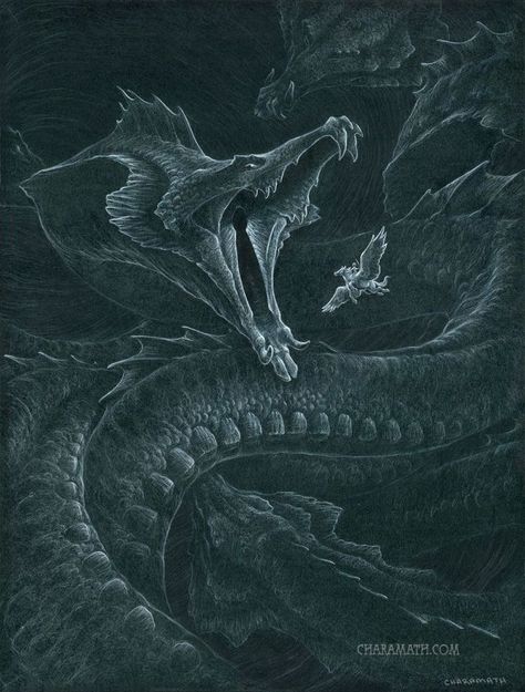 Sea Monster Art, Sea Serpent, Monster Characters, Creature Drawings, Dragon Artwork, Mythical Creatures Art, Mythological Creatures, Sea Monsters, Oblivion