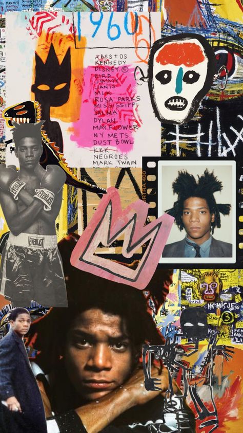 #basquiat #jeanmichelbasquiat #myfirstshuffle Jean Michel Basquiat Aesthetic, Jean Michel Basquiat Art, Gcse Photography, Basquiat Art, Dust Bowl, Michel Basquiat, Rosa Parks, Jean Michel Basquiat, Jean Michel