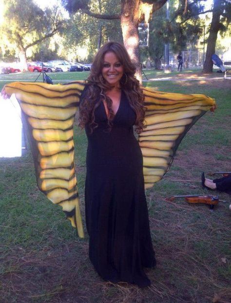 Jenni's butterfly dress Jenni Rivera Tattoos, Jenny Rivera, Tattoos Butterfly, Jenni Rivera, Animal Education, Fathers Day Presents, Butterfly Dress, Dress Designer