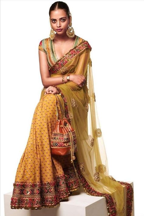 Sabyasachi Summer Collection, Sabyasachi Collection, Sabyasachi Mukherjee, Sabyasachi Sarees, Miranda Priestly, Nikkah Dress, Outfit Essentials, Colorful Blouses, Heritage Jewellery