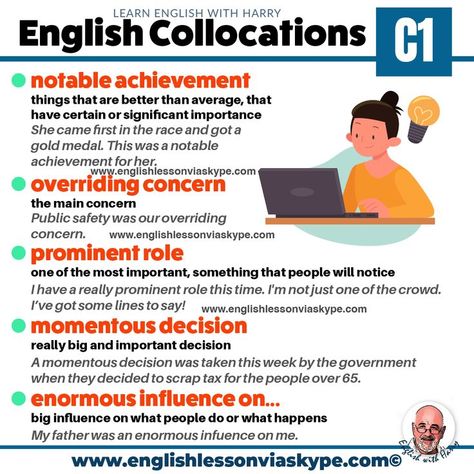 Smart way to build your vocabulary. Advanced English learning. Learn C1 English collocations. Online English lessons on Zoom and Skype. Click the link to read more C1 Vocabulary English, Collocations English Advanced, C1 English Vocabulary, Steampunk Basement, C1 Vocabulary, C1 English, Business Vocabulary, Advanced Vocabulary, English Collocations