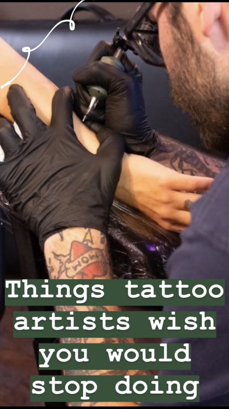 12 things tattoo artists wish you would stop doing Tattoos That Make You Look Curvy, Tattoos That Can Be Added To, Envy Tattoo Design, How To Plan A Sleeve Tattoo, Zentangle Tattoo Ideas, Tough As Nails Tattoo, Adding To An Existing Tattoo, To Do List Tattoo, Tattoo Layout Ideas