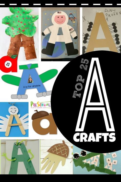 School Diy Ideas, Preschool Letter Crafts, Ant Crafts, Abc Crafts, Alphabet Letter Crafts, Airplane Crafts, Letter Crafts, Alphabet Learning, Kids Craft Room