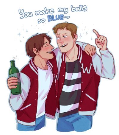 Heathers Kurt X Ram Fanart, Jd Heathers Musical, Jd Heathers, Heathers Fan Art, Heather Duke, Heathers Movie, Hiro Big Hero 6, Heathers The Musical, Drink Responsibly