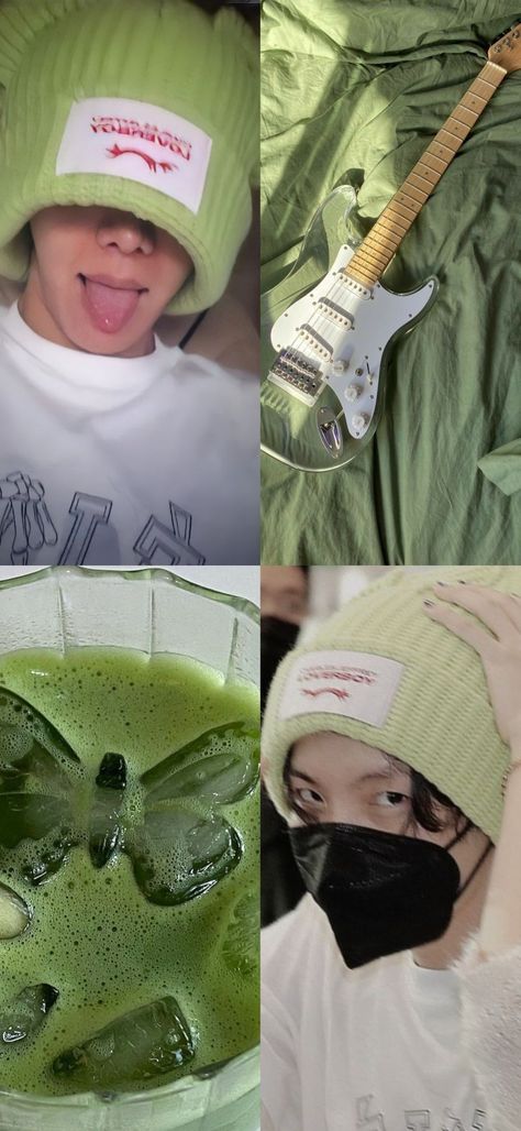 Jung Hoseok #green #J-hope #Jung Hoseok #bts Jhope Green, Twt Pfp, Hoseok Bts, Green Hoodie, Bad Bunny, J Hope, Pastel Aesthetic, Jung Hoseok, Elf