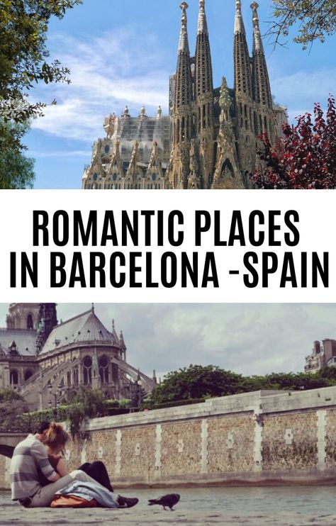 Looking for romantic places in Barcelona? Check out this comprehensive romantic guide to Barcelona for couples with the popular and less-known places to visit! Barcelona Romantic, Barcelona Honeymoon, Places To Visit In Barcelona, Places In Barcelona, Spain Itinerary, Spain Barcelona, Barcelona Hotels, Most Romantic Places, Romantic Vacations