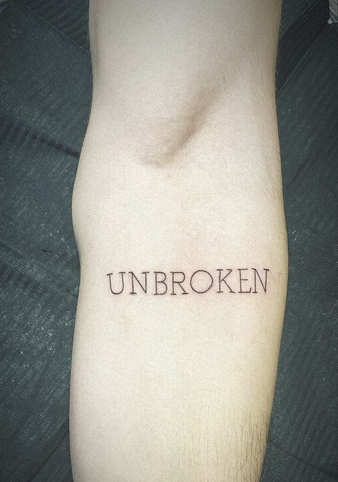 Unbroken Unbroken Tattoo, Tattoos, Quick Saves