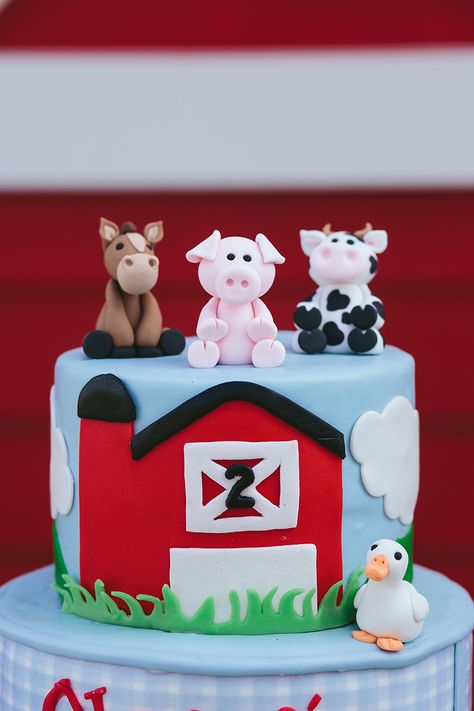 Barnyard Cakes For Boys, Farm Parties, Barn Birthday Party, Barnyard Cake, Barnyard Bash, Barnyard Birthday Party, Farm Animal Party, Farm Animals Birthday Party, Farm Themed Birthday Party