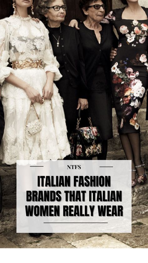 Get to know the most iconic Italian fashion designer brands and their iconic designs that elegant Italian women wear everyday to look chic. Italian Women Dress Style, Italian Fashion Women 2023, Italy Fashion Designer Aesthetic, Italian Street Style Women Fall, Italian Everyday Fashion, Italian Style Women Autumn, Italian Fashion Women Winter, Italian Designers Fashion, Italian Woman Aesthetic Outfits