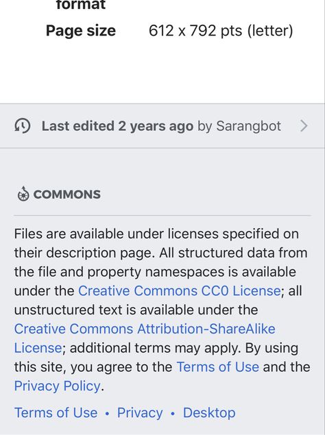 Wikimedia Commons, Letter Size