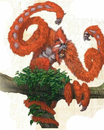 Monkey Monster, Vine Whip, Monster Under The Bed, Howler Monkey, Hybrid Art, Monster Legends, Humanoid Creatures, Creature Artwork, Cool Monsters