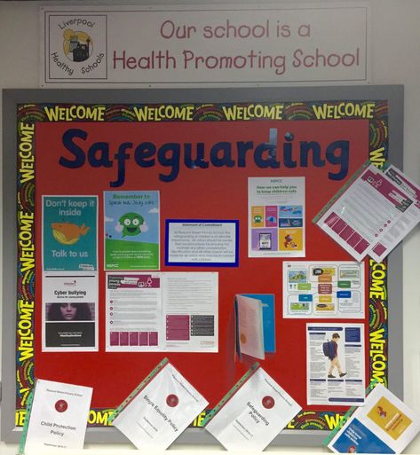 Safeguarding - Pleasant Street Primary School Safeguarding Display, Safeguarding Children, Community Policing, School Health, School Curriculum, School Decorations, Primary School, Kids Safe, Healthy Relationships