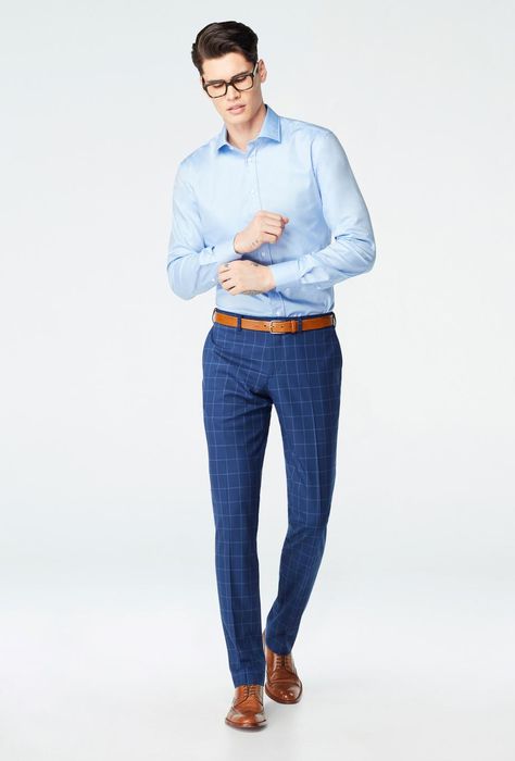 Blue Pants Business Casual, Business Casual Outfit Men, Corporate Attire For Men, Outfit Semiformal, Fall Business Attire, Blue Blazer Outfit Men, Blue Pants Outfit, Blue Blazer Outfit, Pants Business Casual