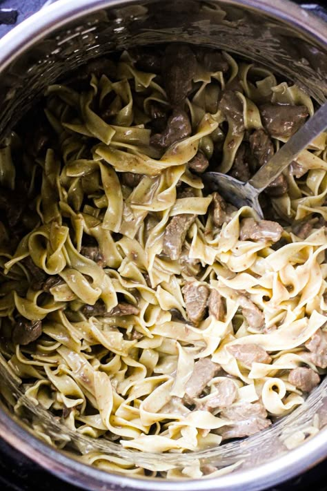 Instant Pot Recipes Beef And Noodles, Instapot Beef And Noodles Recipe, Insta Pot Beef And Noodles Easy, Beef Tips And Noodles Instapot, Beef Tips And Noodles Instant Pot, Instant Pot Beef Tips And Noodles, Instapot Beef And Noodles, Beef And Noodles Instant Pot, Beef Tips Instant Pot