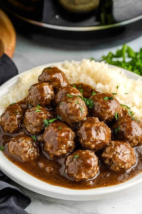 Slow Cooker Salisbury Steak Meatballs Salsbury Frozen Meatballs Instant Pot, Crock Pot Salisbury Steak Meatballs, Slow Cooker Salisbury Steak Meatballs, Crockpot Salisbury Steak Meatballs, Salisbury Meatballs Crockpot, Salisbury Steak Meatballs Crockpot, Salisbury Meatballs, Salisbury Steak Crockpot, Meatballs Crockpot