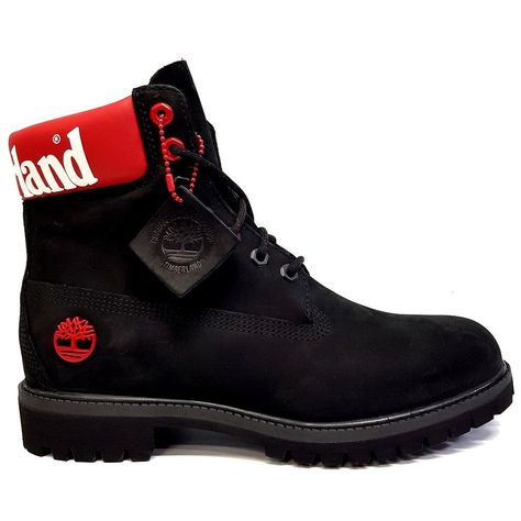 Buy Timberland 6 Inch Premium Black Red online – West Brothers Timberland Boots For Men, Red Timberland Boots, Tims Boots, Timberland Boots Style, Timberland Boots Outfit Mens, Timberland Boots Outfit, Timberland Boots Mens, Timberland 6 Inch, Boots Timberland