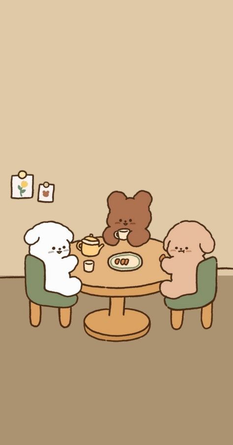 Cute dog brown , light ,brown , nude , beige , cream aesthetic cute wallpaper V Aesthetic Pictures, Aesthetic Pictures Brown, V Aesthetic, Molang Wallpaper, Kawaii Quotes, Soft Tattoo, Dog Brown, Aesthetic Dog, Tattoo Aesthetic