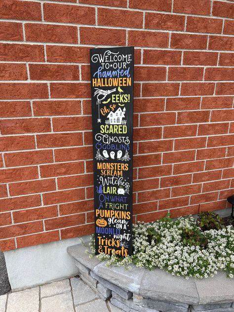 Excited to share this item from my #etsy shop: HALLOWEEN WELCOME SIGN for front door, Front Door Halloween Decor, Colorful welcome sign, Seasonal welcome sign porch #halloween Colorful Welcome Sign, Front Door Halloween Decor, Door Halloween Decor, Halloween Welcome Sign, Front Door Halloween, Porch Halloween, Halloween Front Door Decorations, Sign For Front Door, Seal Design