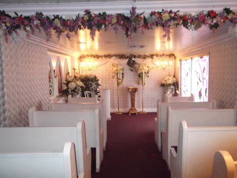 Southern Chapel Wedding, Little Chapel Wedding, Mila Aesthetic, Elvis Chapel Wedding, Vintage Chapel Wedding, Religious Guilt, Small Chapel Wedding, Little White Chapel Vegas Aesthetic, Little White Chapel Wedding