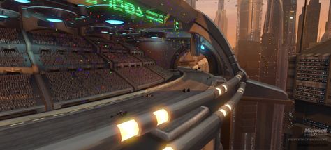 Pod Racing, Pod Racer, Star Wars Planets, Sci Fi Architecture, Fantasy Flight Games, Racing Track, Sci Fi Environment, Rp Ideas, Galactic Republic