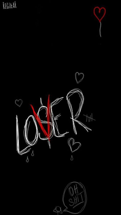 Lover > Loser Personality Disorder, Signs, Red, Black