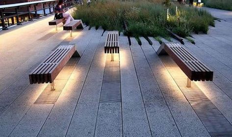 Glory Architect Urban Furniture Design, Plaza Design, Landscape Lighting Design, Outdoor Benches, Urban Landscape Design, Public Space Design, Urban Lighting, Landscape Architecture Design, Landscape Designs