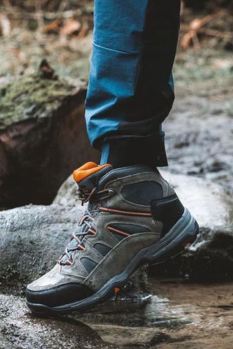 Have great outdoor adventures with impressive and stylish Wildcraft shoes for men that have sturdy build for hiking and trekking #wildcraftshoes #shoesformen #shoes Mens Walking Boots, Mens Waterproof Hiking Boots, Shoe Hacks, Mens Hiking Shoes, Shoes Hack, Waterproof Hiking Boots, Walking Boots, Charcoal Color, Hiking Shoes